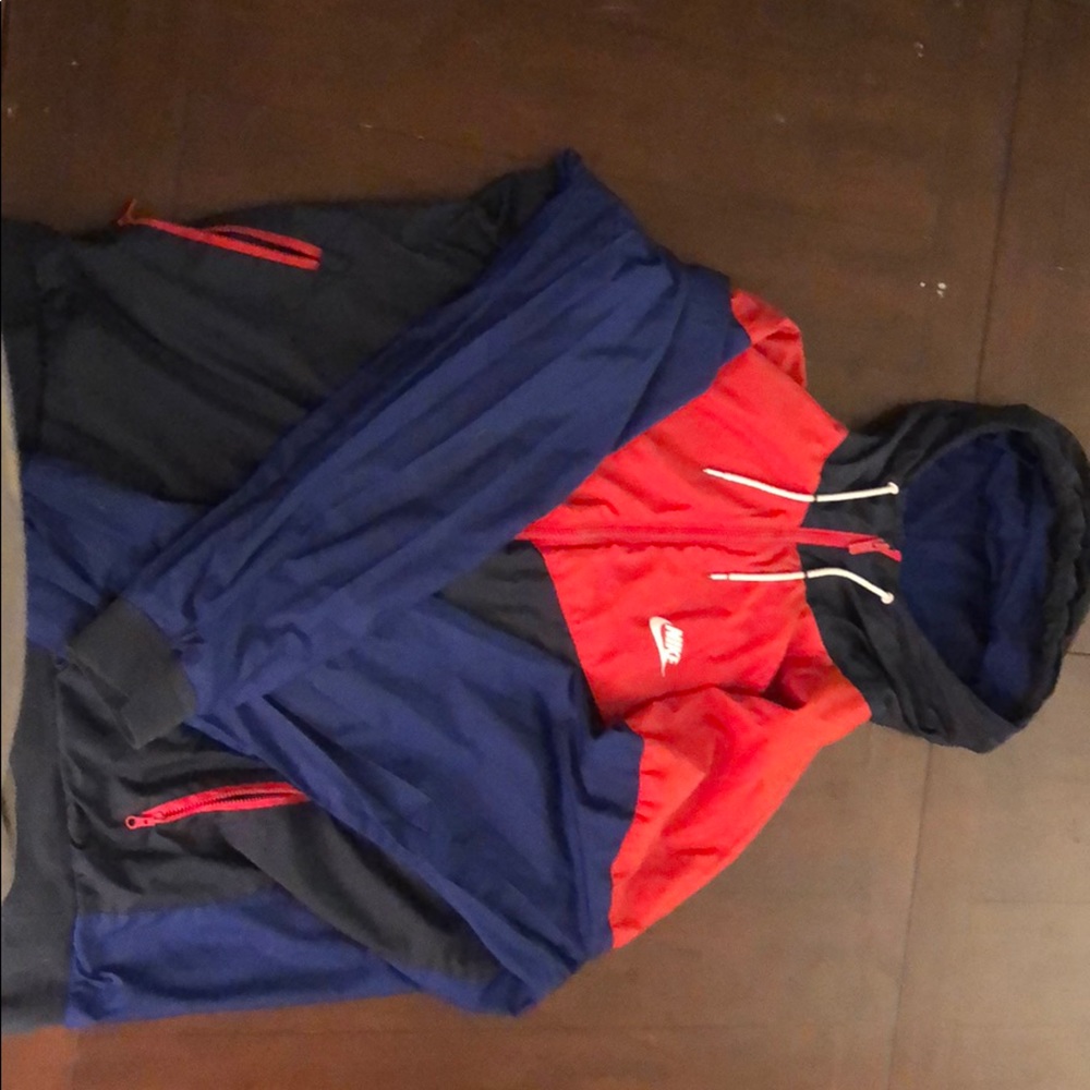 Nike multi-color windbreaker